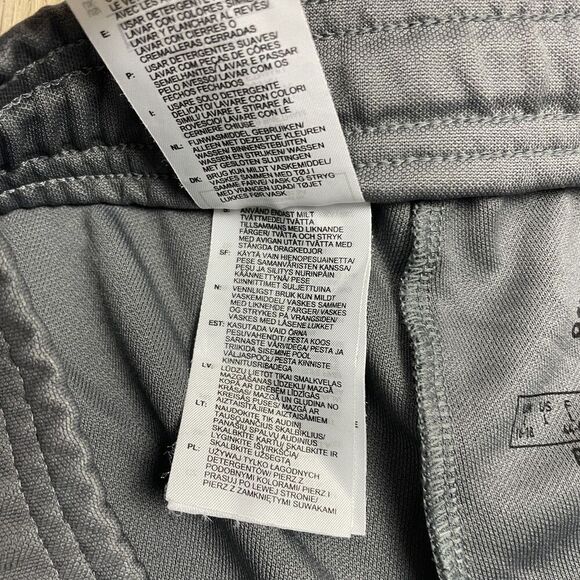 Adidas Pants Mens Large Gray Tiro AEROREADY Soccer Stripe Athletic Track - Picture 4 of 11